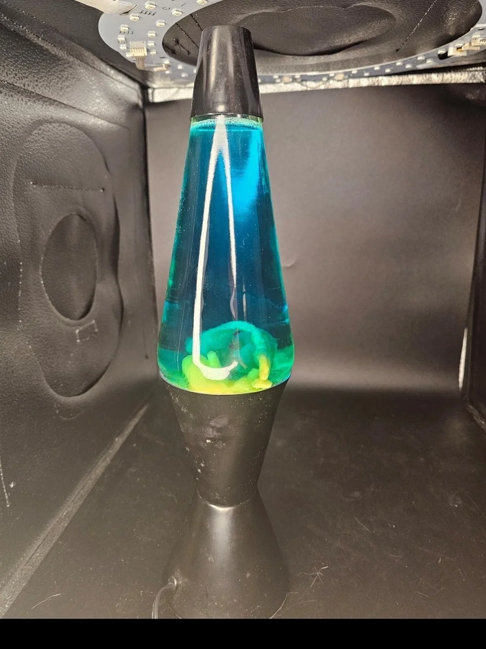 Lava Lamp Authentic, Unique Vintage Blue and Green Lava Lamp